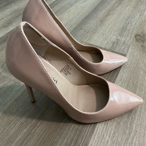 Madden Girl Nude Patent Stiletto Pumps